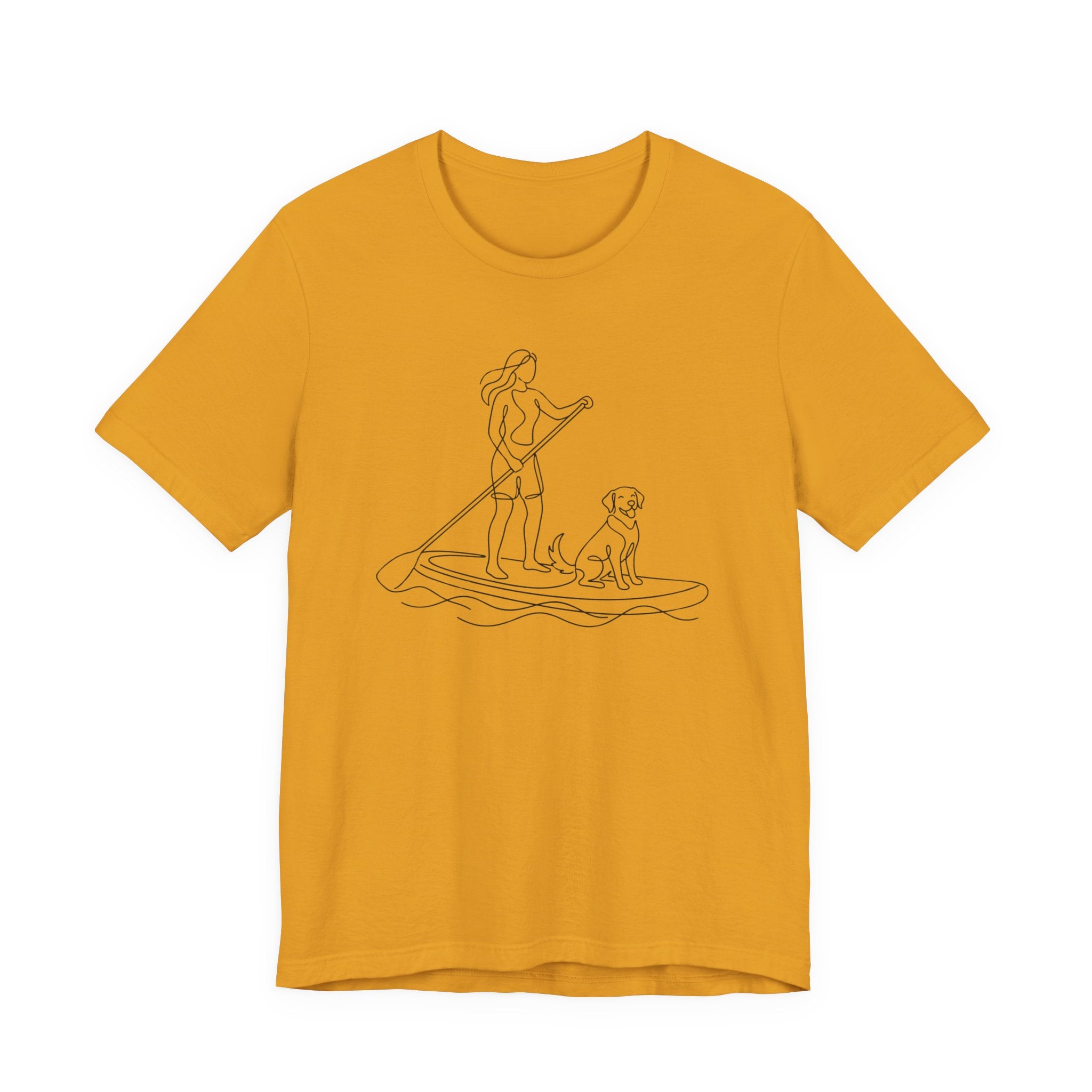 Woman and Dog SUP T-Shirt