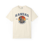 Kansas Vintage State T-Shirt – Sunset Cairn Terrier