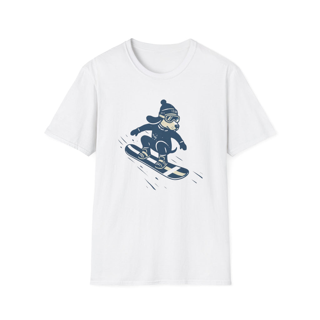 Snowboarding Pup T-Shirt