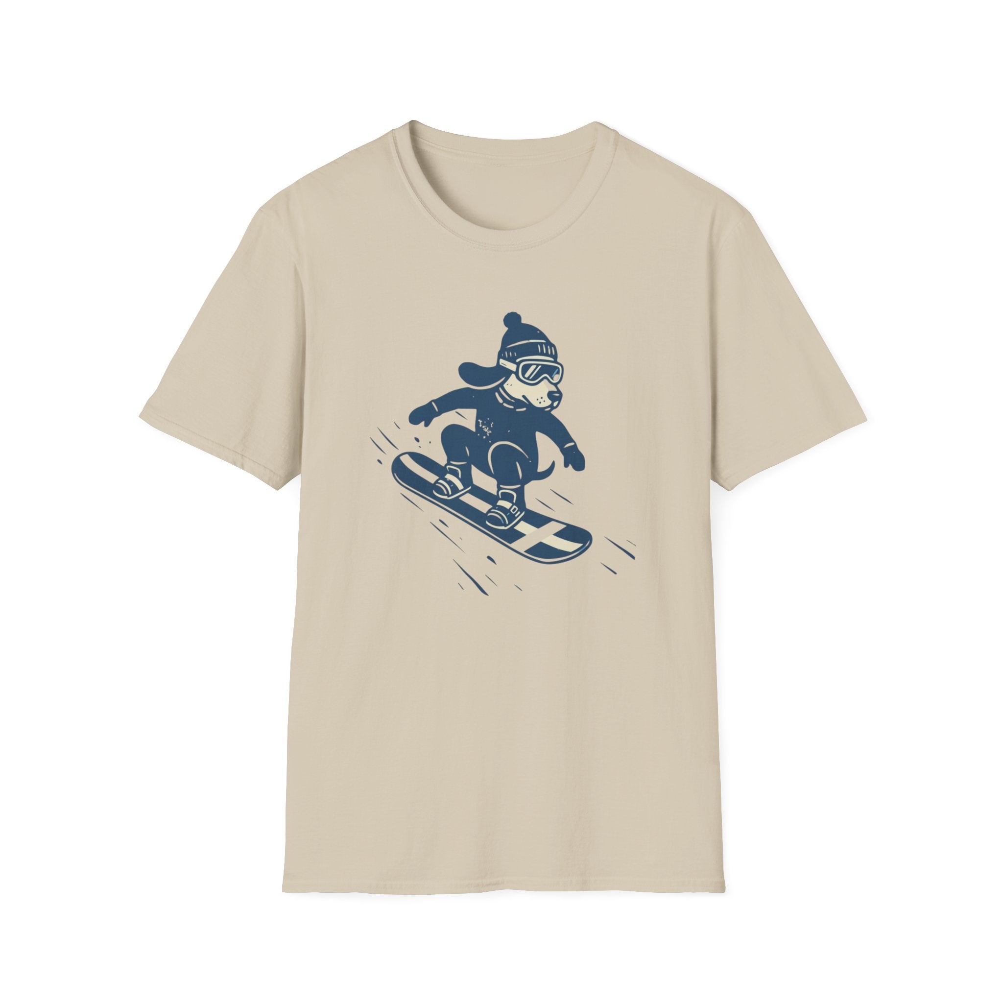 Snowboarding Pup T-Shirt
