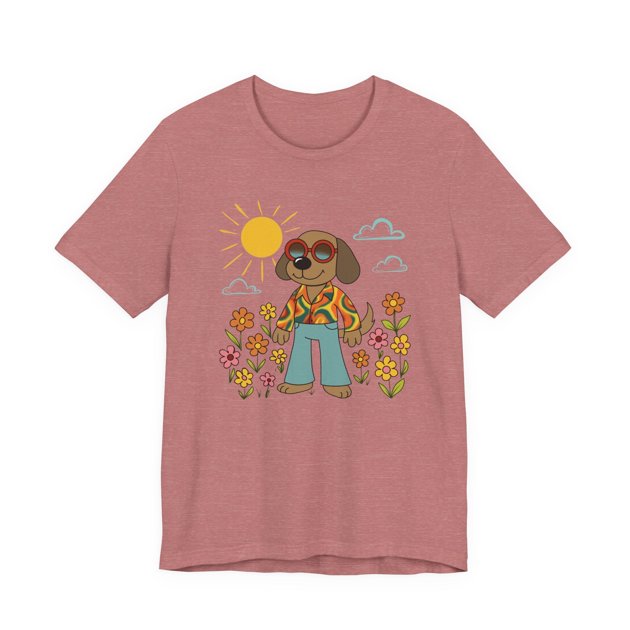 Groovy Dog 🐾 – T-Shirt