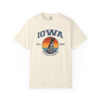 Iowa Vintage State T-Shirt – Sunset German Longhaired Pointer