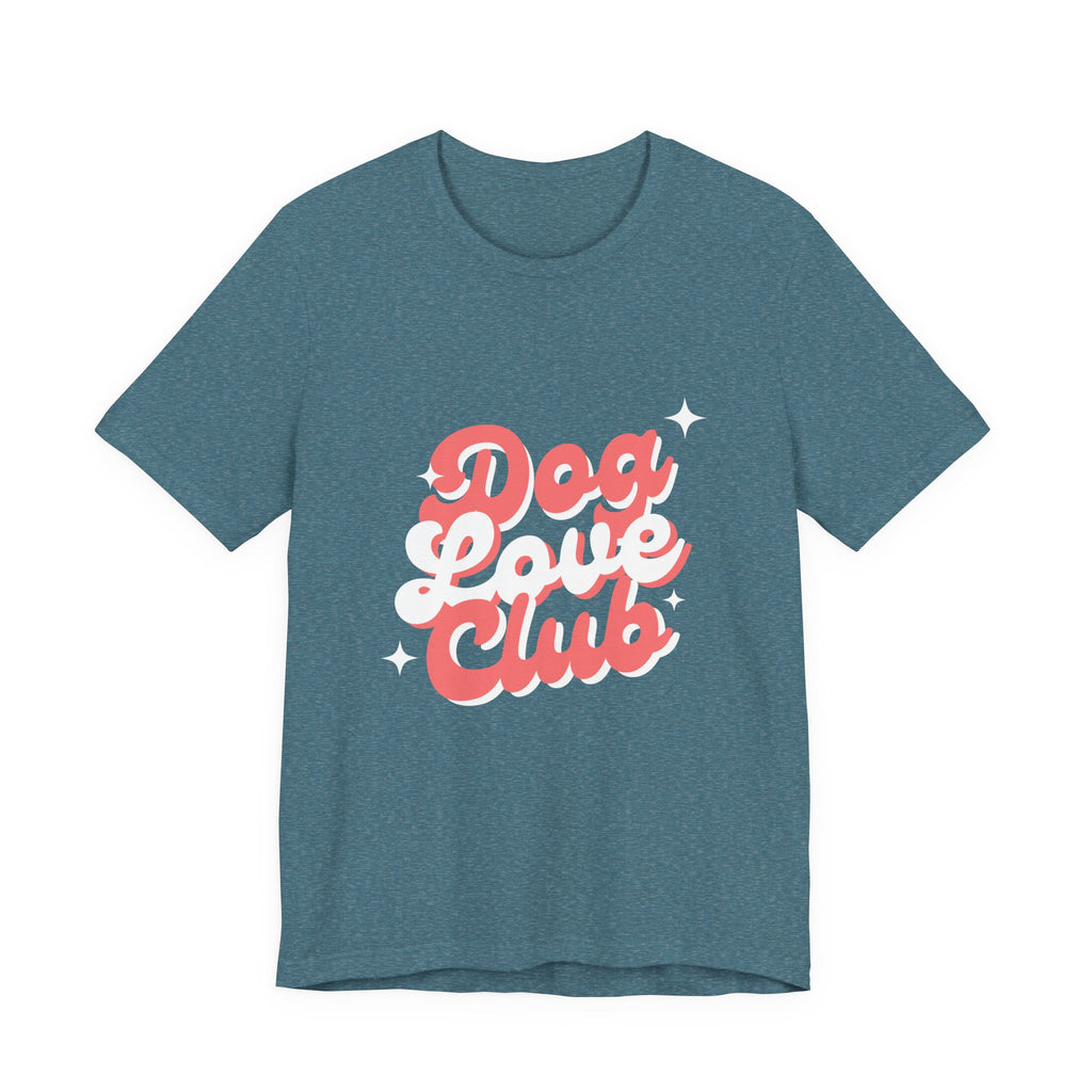 Dog Love Club, Retro Graphic – T-Shirt