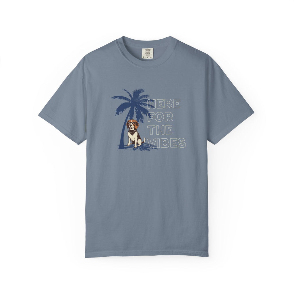 Here for the Vibes Palm Tree T-shirt
