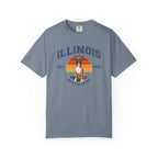 Illinois Vintage State T-Shirt – Sunset Boxer