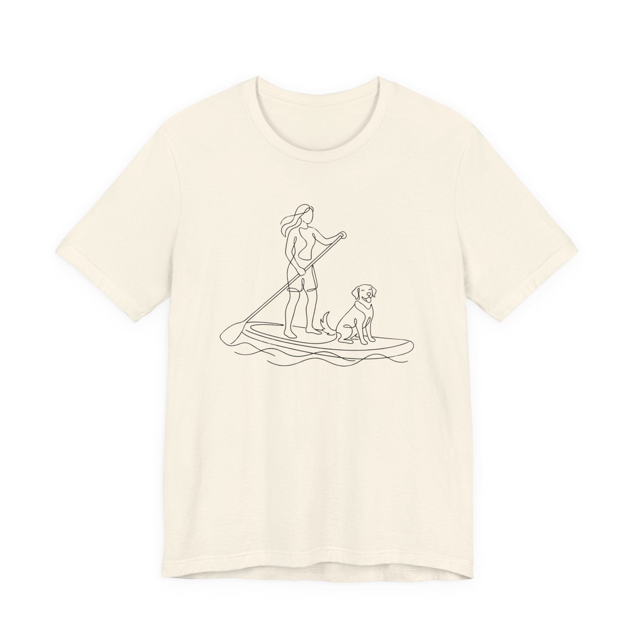 Woman and Dog SUP T-Shirt