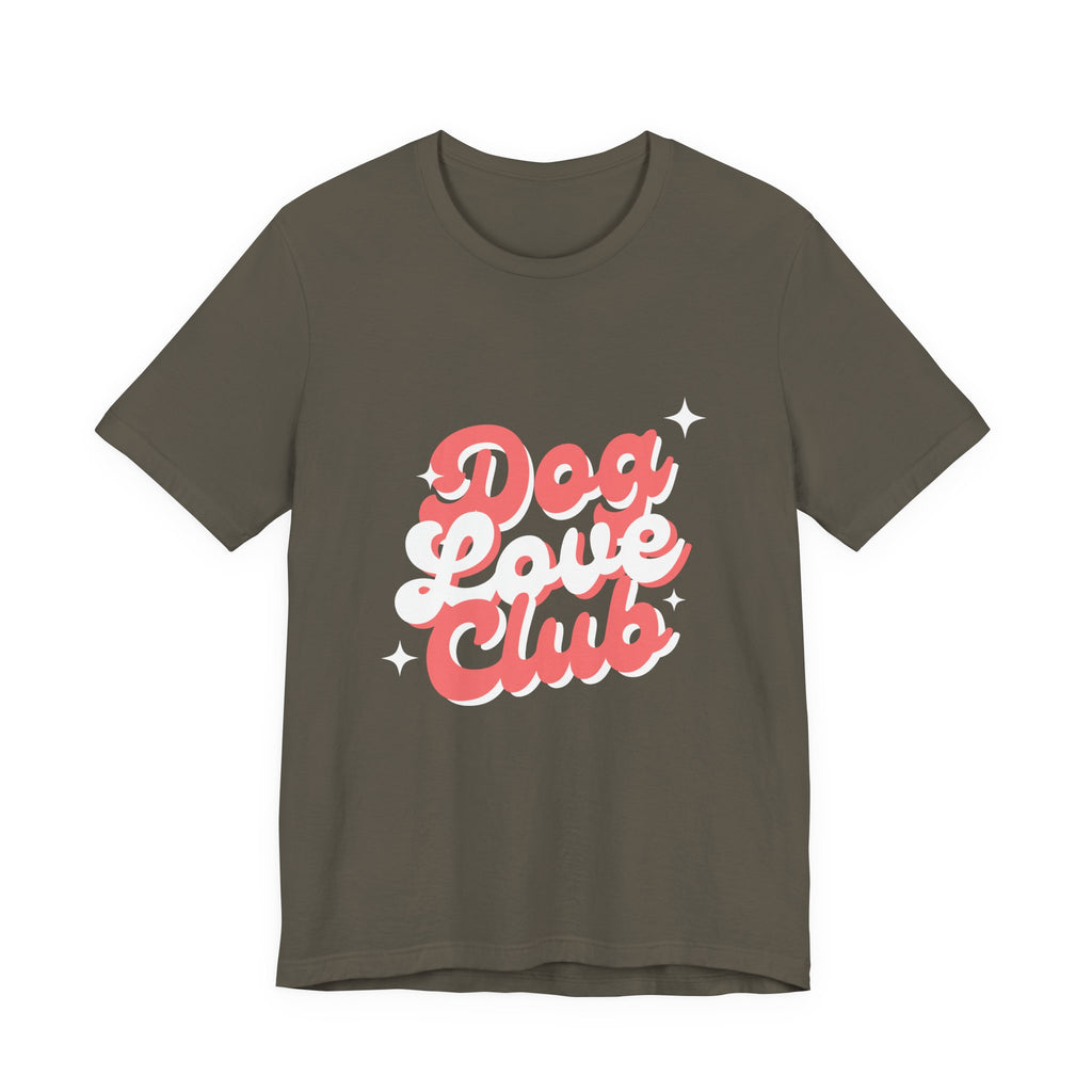 Dog Love Club, Retro Graphic – T-Shirt