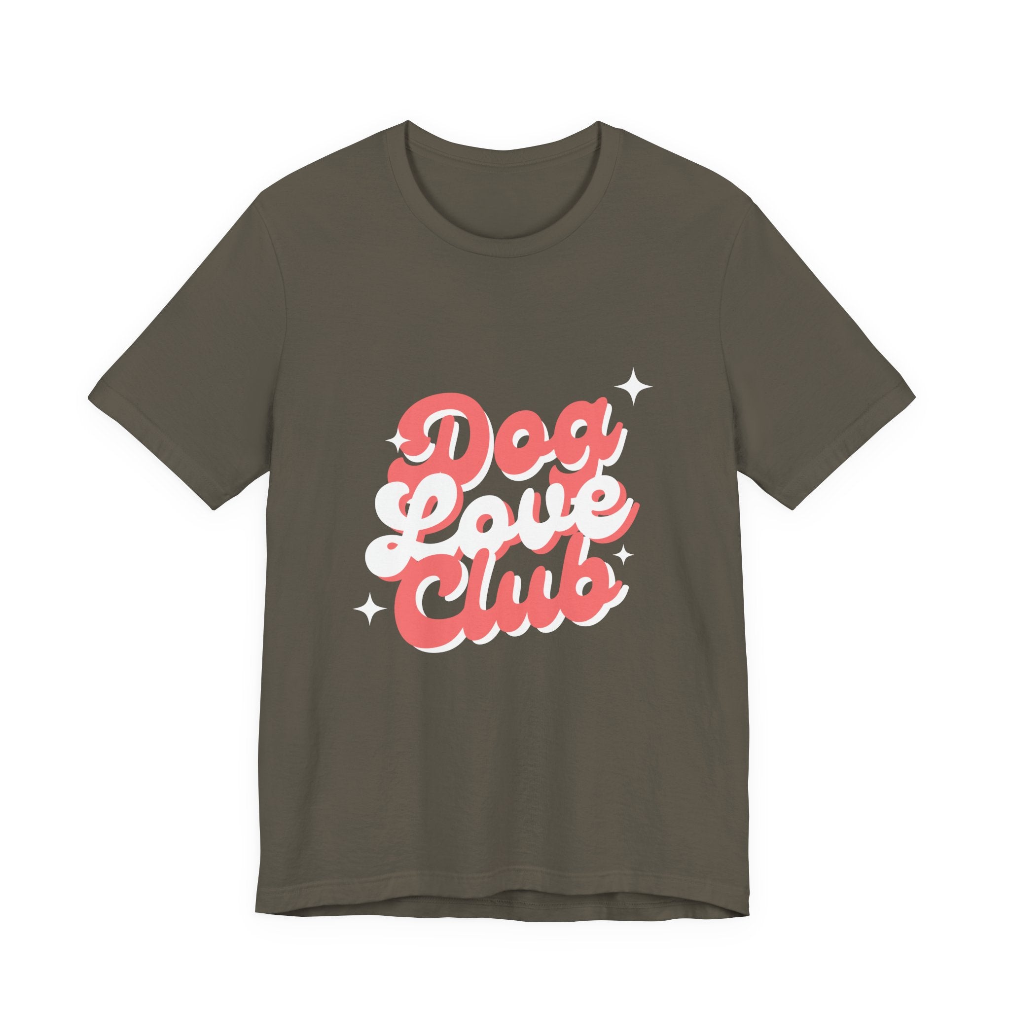 Dog Love Club, Retro Graphic – T-Shirt