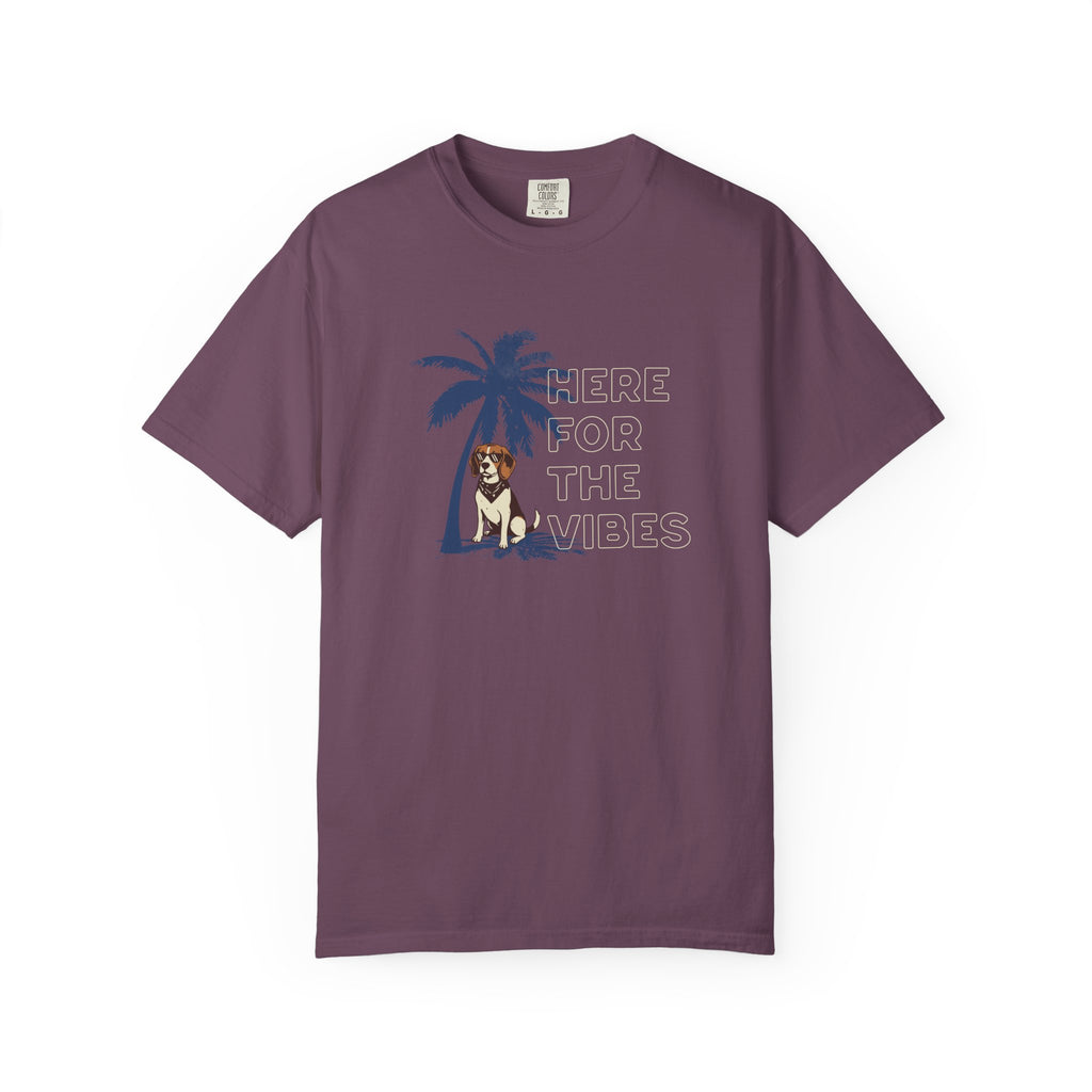 Here for the Vibes Palm Tree T-shirt