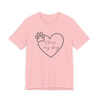 I Love My Dog (Heart and Paw)– T-Shirt