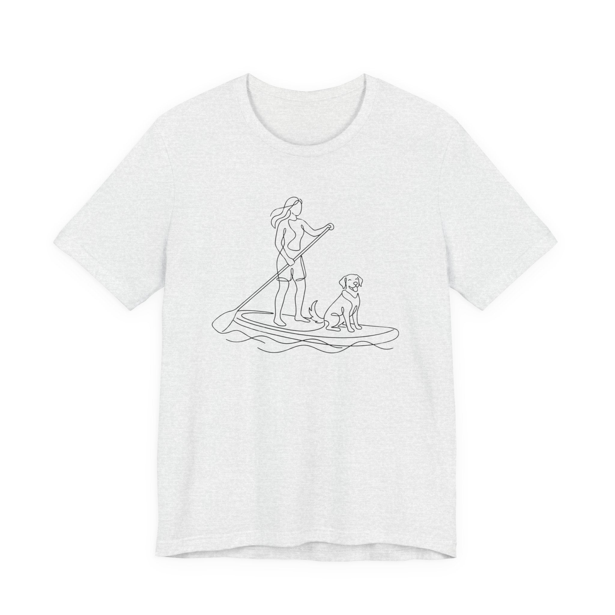 Woman and Dog SUP T-Shirt