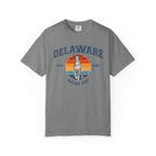 Delaware Vintage State T-Shirt – Sunset Greyhound