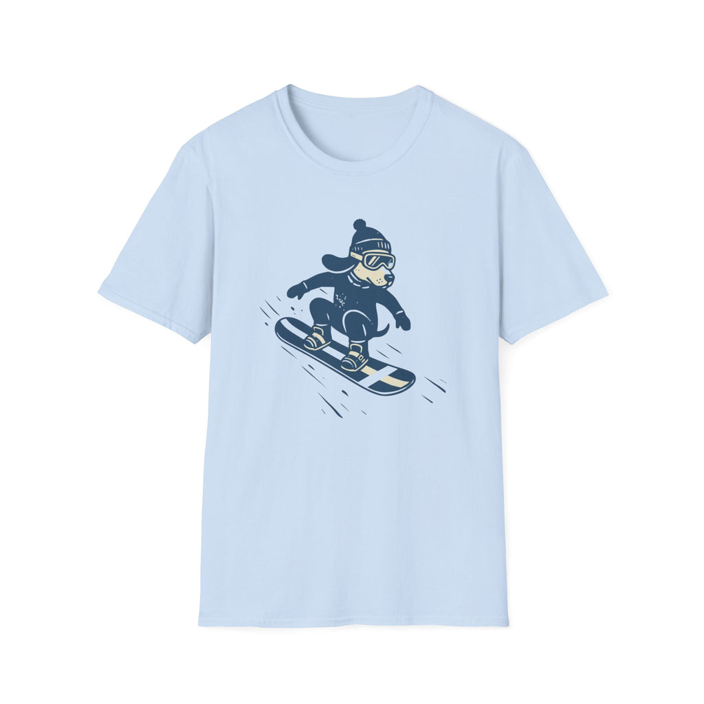 Snowboarding Pup T-Shirt