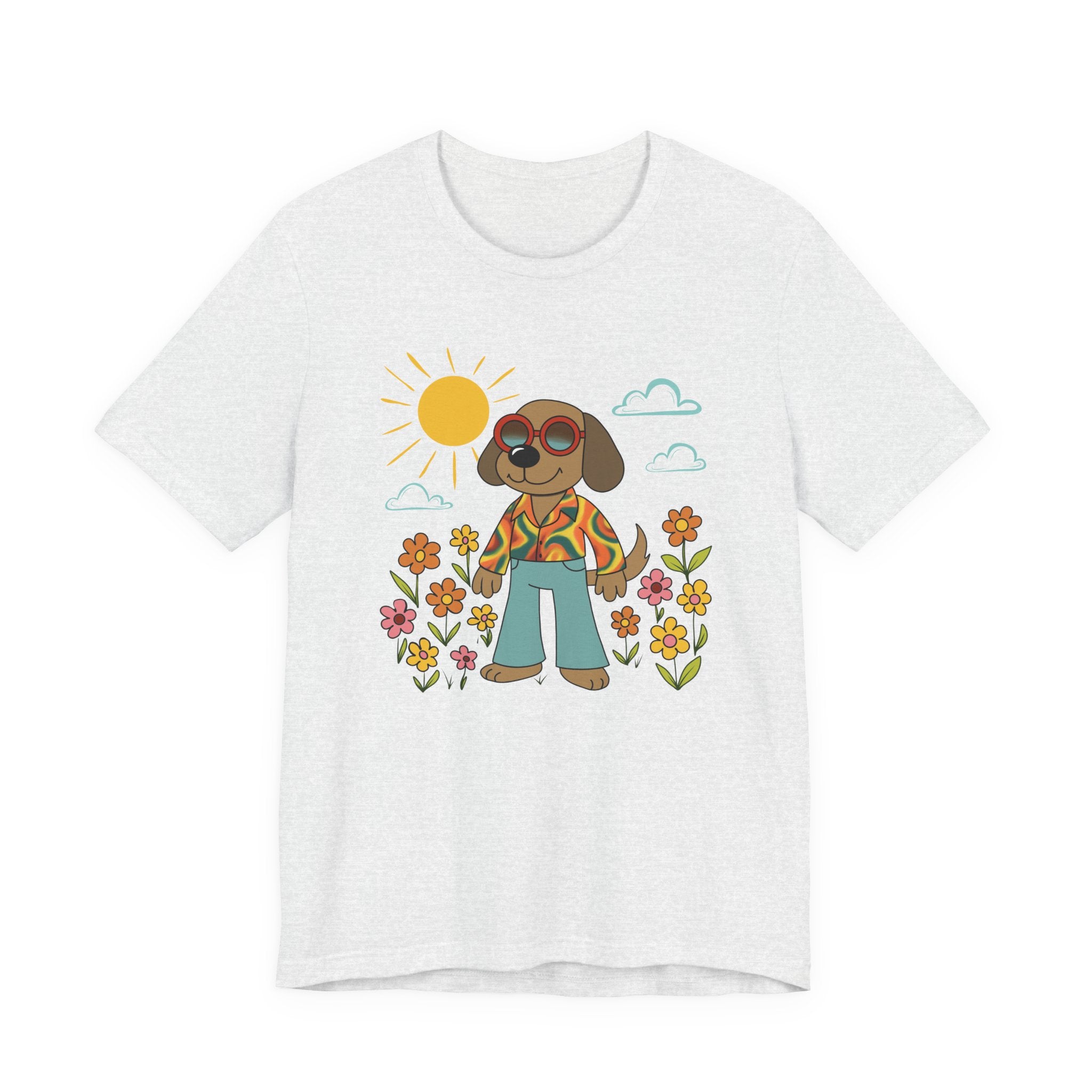 Groovy Dog 🐾 – T-Shirt