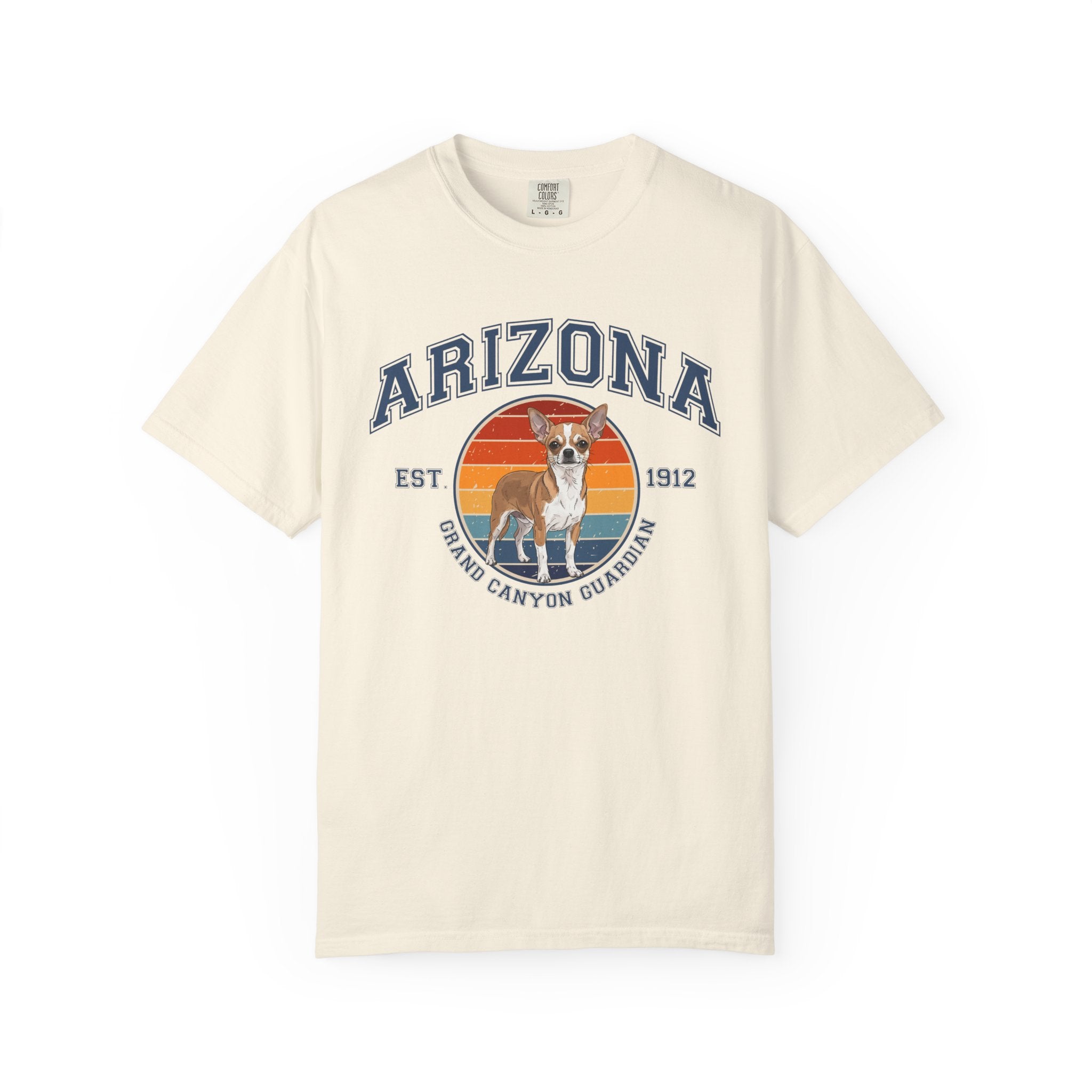 Arizona Vintage State T-Shirt – Sunset Chihuahua