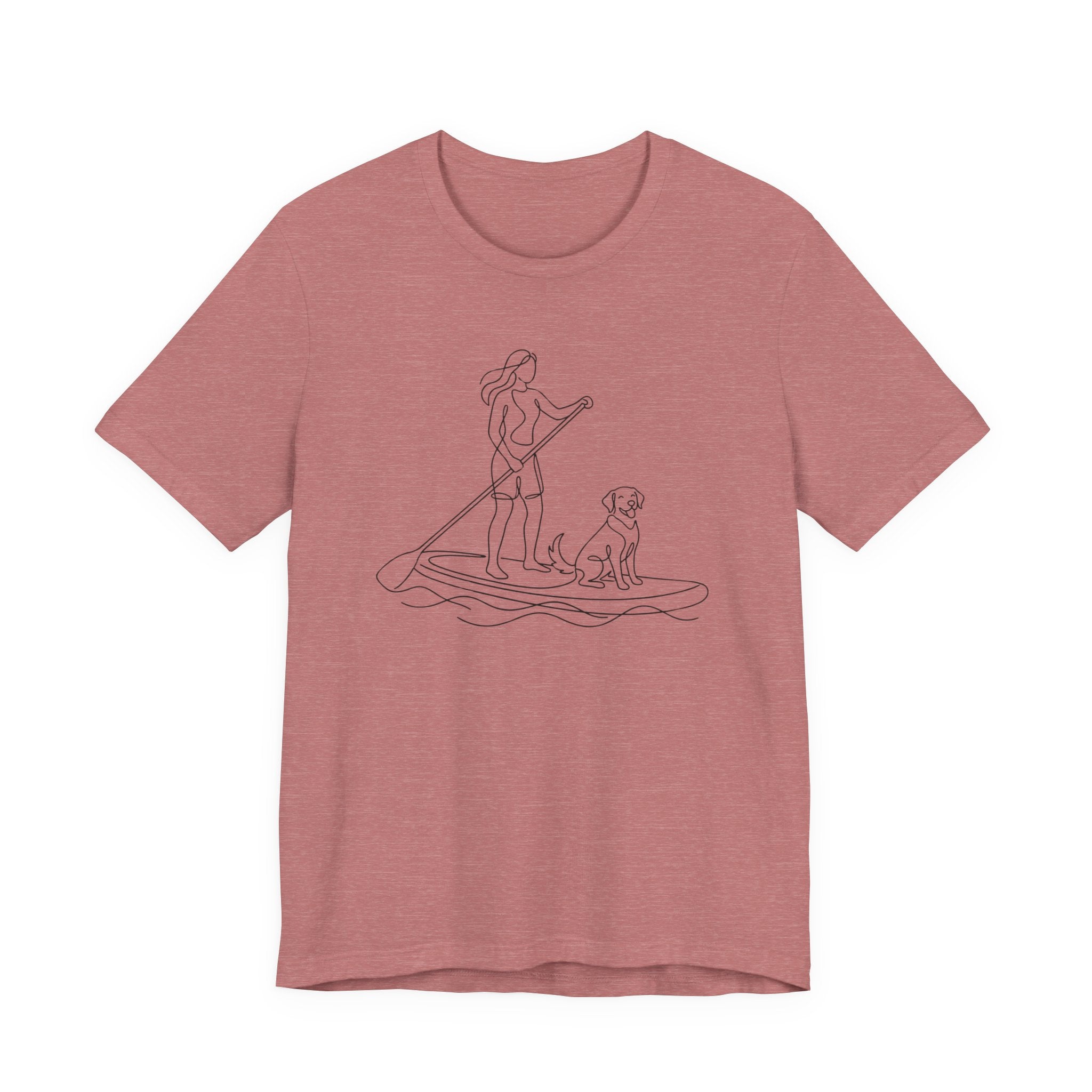 Woman and Dog SUP T-Shirt