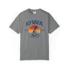 Iowa Vintage State T-Shirt – Sunset German Longhaired Pointer