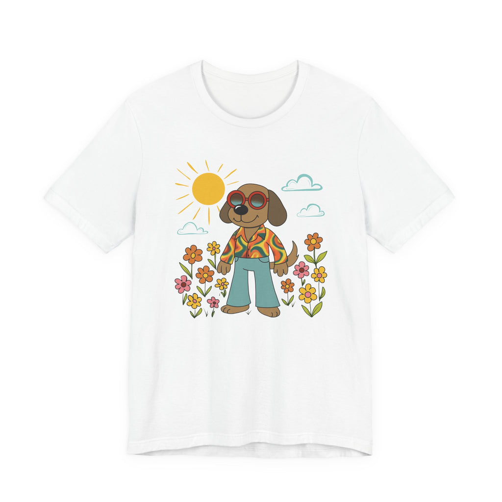 Groovy Dog 🐾 – T-Shirt