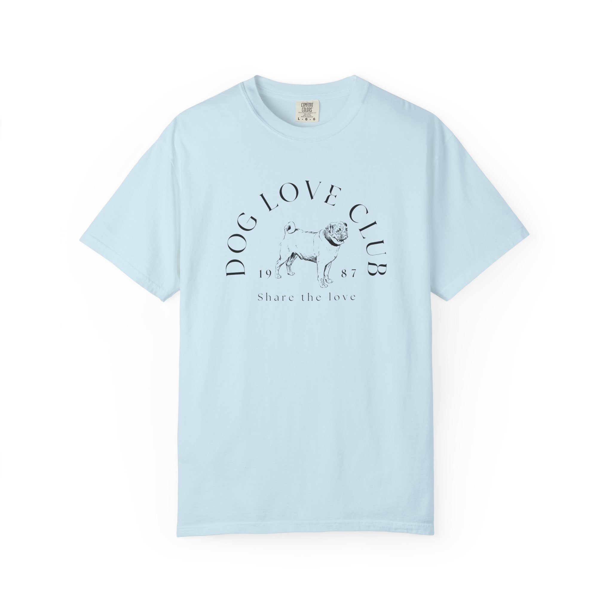 Dog Love Club, Pug – T-Shirt