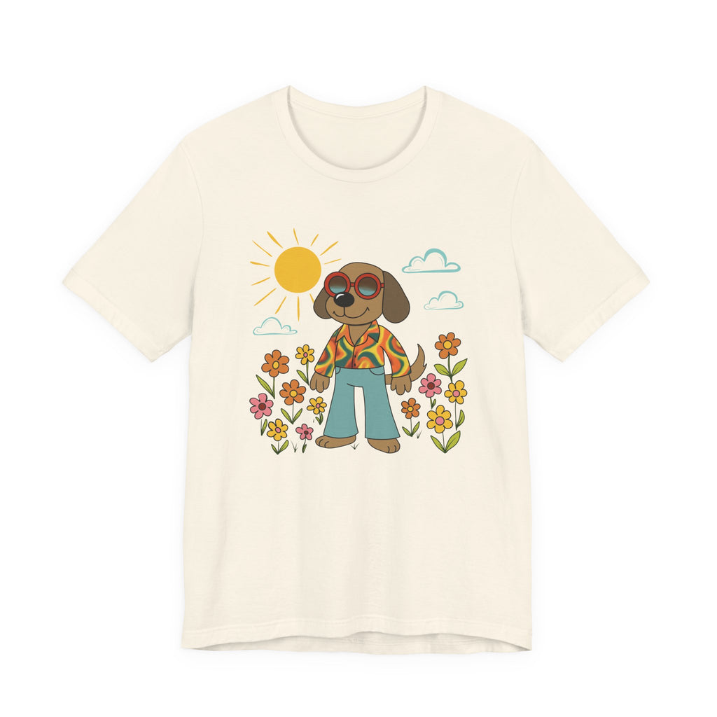Groovy Dog 🐾 – T-Shirt