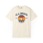 Illinois Vintage State T-Shirt – Sunset Boxer