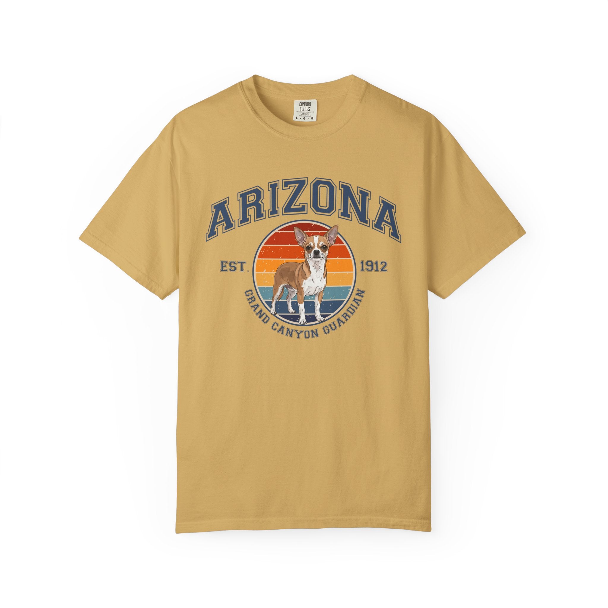 Arizona Vintage State T-Shirt – Sunset Chihuahua