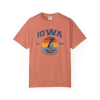Iowa Vintage State T-Shirt – Sunset German Longhaired Pointer