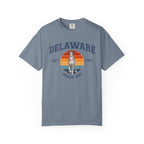Delaware Vintage State T-Shirt – Sunset Greyhound