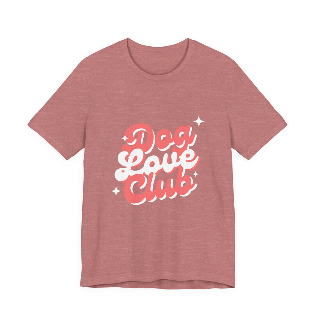 Dog Love Club, Retro Graphic – T-Shirt