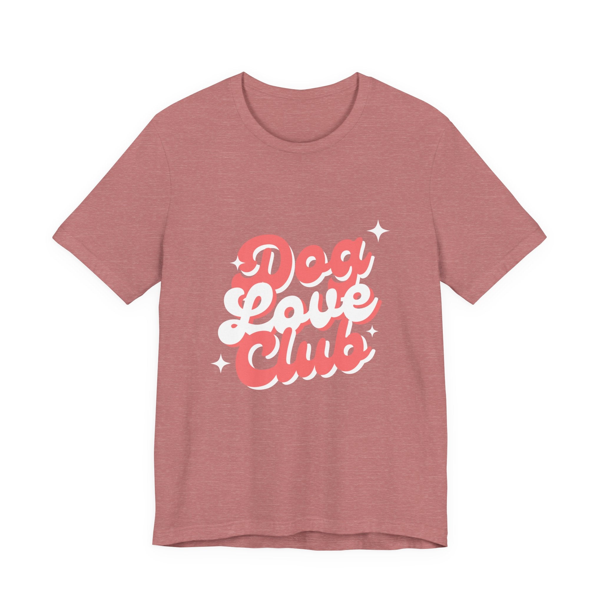 Dog Love Club, Retro Graphic – T-Shirt