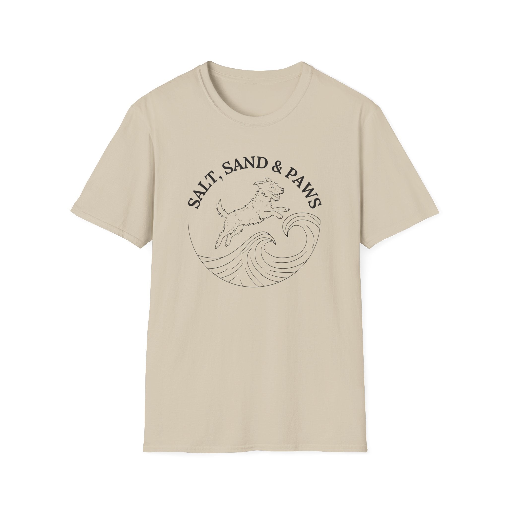 Salt, Sand, and Paws T-Shirt