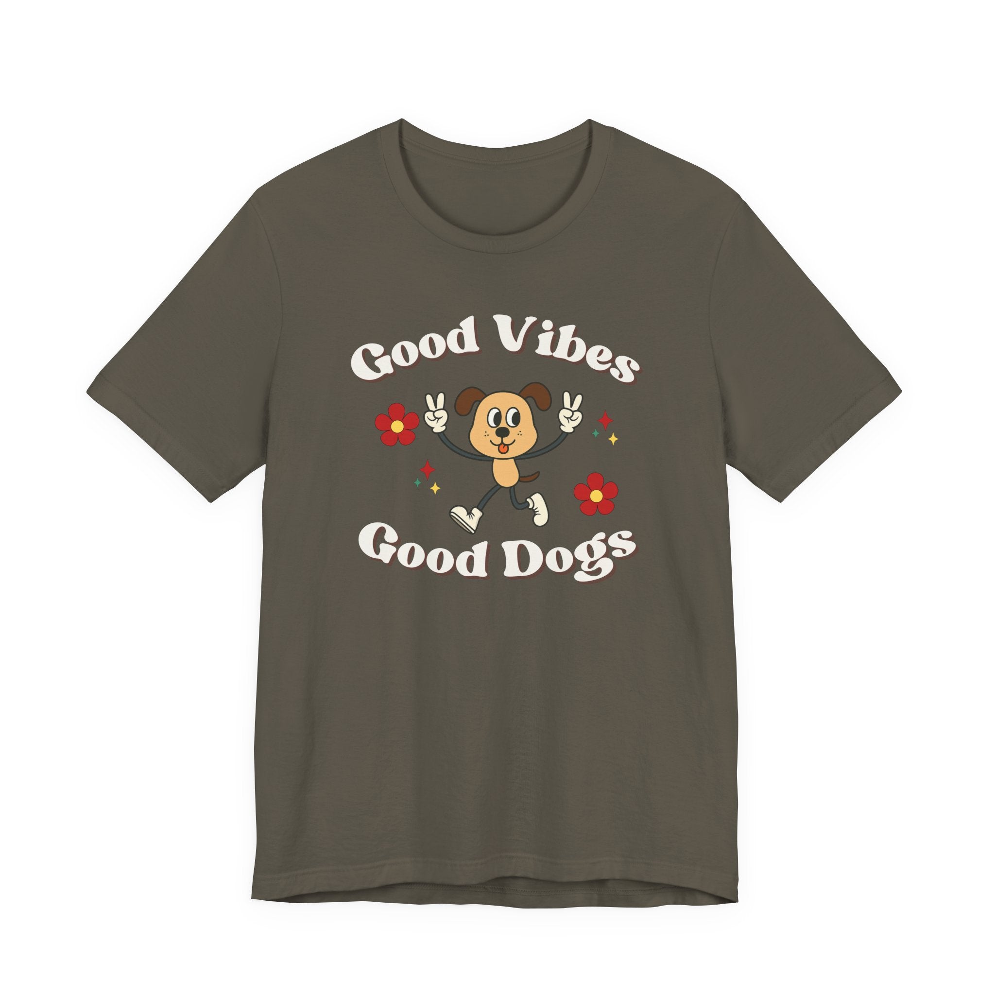 Good Vibes, Good Dogs – T-Shirt