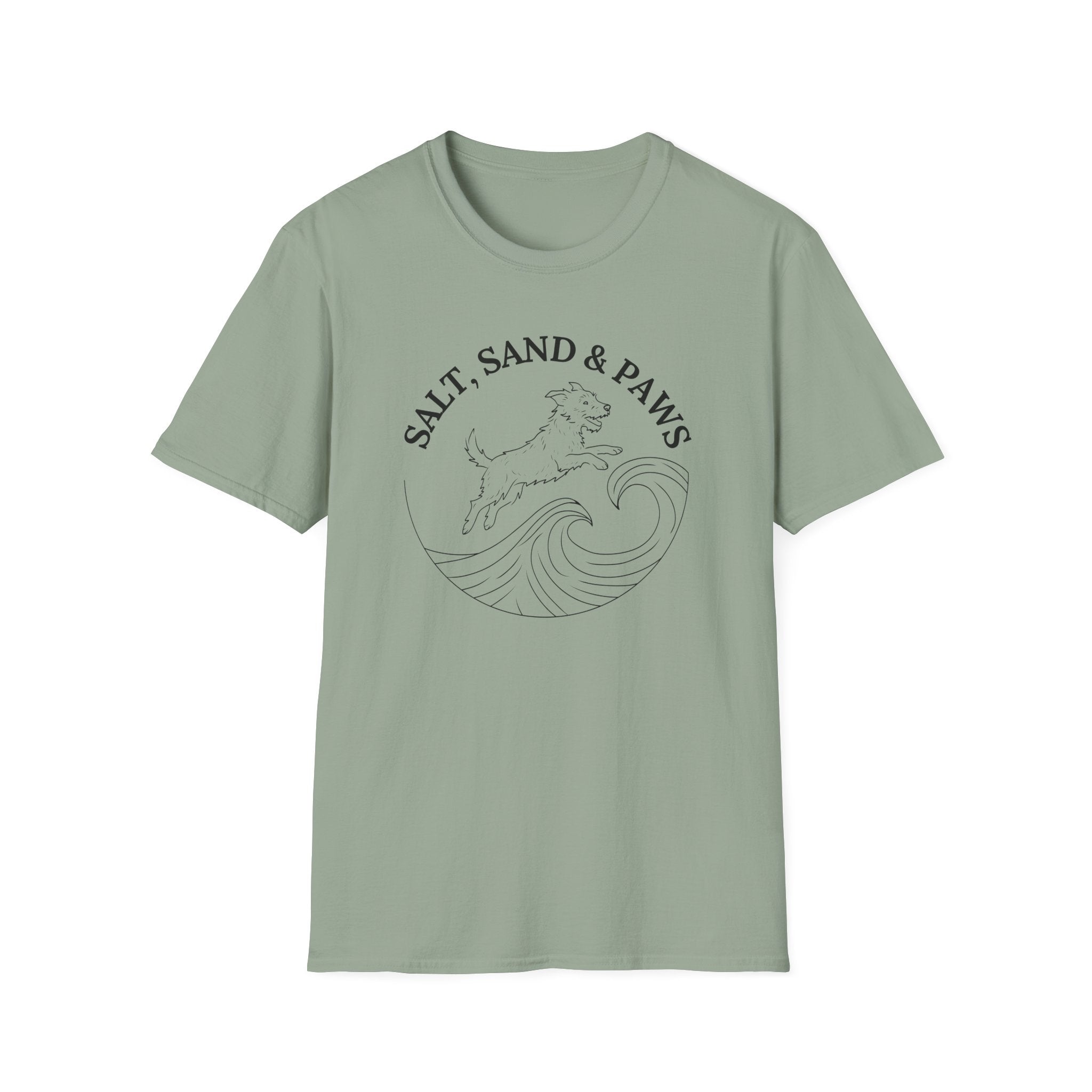 Salt, Sand, and Paws T-Shirt