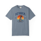 Iowa Vintage State T-Shirt – Sunset German Longhaired Pointer